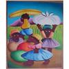 Image 1 : Haitian Painting by  Myat Sen 20x24 #2313983
