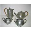 Image 1 : Arts&Crafts Period Pewter Tee&Coffee set #2314039