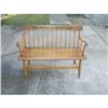 Image 1 : Hitchcock Style Maple Spindleback Settee #2320661