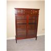 Image 1 : Mahogany 2 Door Bookcase #2320665