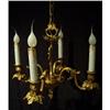 Image 1 : Solid Bronze Petite 4 Light Chandelier #2320824