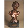 Image 1 : BUST OF A GRACEFUL WOMAN  SCULPTURE #2321477