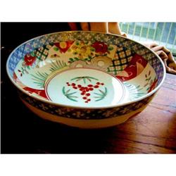 Antique Large Imari Japanese Bowl 19th Century #2321537