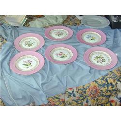 SET OF 6  EARLY STAFFORDSHIRE PLATES #2321540