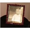 Image 1 : Antique Victorian Garnet Picture Frame #2329321