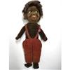 Image 1 : RARE ANTIQUE BLACK DOLL - BOY - NORAH WELLINGS #2329431