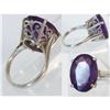 Image 1 : 18CT HUGE Amethyst deco setting RING WOW!! #2330099