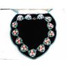 Image 1 : SPECTACULAR ANTIQUE ENAMEL NECKLACE #2342070