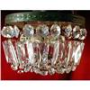 Image 1 : Crystal CEILING Fixture - ANTIQUE - #2342555