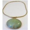 Image 1 : Necklace. Turquoise & Sterling. Signed #2342842