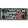 Image 1 : Fr 96 1869 $10 Legal Tender. PMG Gem Unc. 65EPQ
