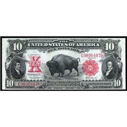 Fr 119 1901 $10 Legal Tender. PMG Ch. Unc.64