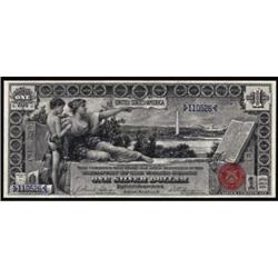 Fr 224 1896 $1 Silver Cert PCGS SuperbGemNew67PPQ