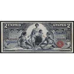 Fr 248 1896 $2 Silver Certificate RCGS Crisp CU61