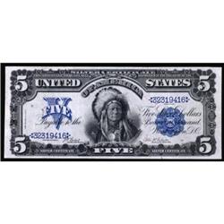 Fr 271. 1899 $5 Silver Certificate. CGC VF35PQ