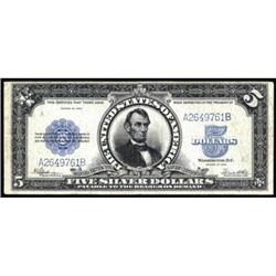 Fr 282 1923 $5 Silver Certificate Very Fine