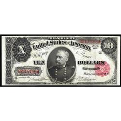 Fr 370 1891 $10 Treasury. PMG SuperbGemUnc67EPQ