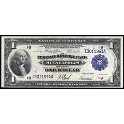 Fr 734. 1918 $1 FRBN. PCGS New 62PPQ