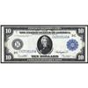 Fr 915a 1914 $10 FRN. PMG Gem Unc. 66