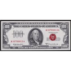 Fr 1551 1966A $100. PMG Superb Gem Unc. 67EPQ