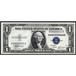 Fr 1611 1935B $1 Silver Certificate Gem Crisp Unc