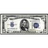 Fr 1652* 1934B $5 Silver Cert. Star. About Unc