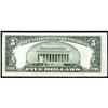 Image 2 : Fr 1652* 1934B $5 Silver Cert. Star. About Unc