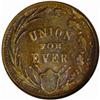 Image 2 : Civil War Token 1863 Union For Ever.MS64BN (NGC)
