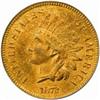 Image 1 : 1872 Indian Cent Shallow N MS65 RB (PCGS)