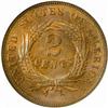 Image 2 : 1864 Two-Cent Piece Large Motto MS66 BN (NGC)