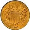 Image 1 : 1865 Two-Cent Piece MS65 RD (NGC) OH (Old Holder)