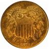 Image 1 : 1873 Two-Cent Piece Closed 3 PR64 RB (NGC)