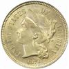 Image 1 : 1873 Nickel Three-Cent Piece Open 3 MS65 (PCGS)