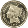 Image 1 : 1879 Nickel Three-Cent Piece PR68 Cameo (NGC)