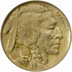1937-D Buffalo Nickel FS-0202 3-Legged AU53 (NGC)