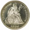 Image 1 : 1886 Seated Liberty Dime MS65 * PL (NGC)