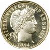 Image 1 : 1894 Barber Dime PR67 Cameo (PCGS) CAC