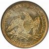 Image 2 : 1849 Seated Liberty 25C. Briggs 2-A MS63(NGC) CAC