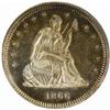 Image 1 : 1866 Seated Liberty Quarter Motto PR63 (PCGS) OGH