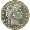Image 1 : 1903 Barber Quarter PR64 (PCGS)