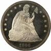 Image 1 : 1866 Seated Liberty Dollar Motto PR64CAM(NGC) CAC