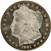 Image 1 : 1881-CC Morgan Silver Dollar MS63 DMPL (PCGS) OGH