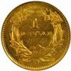 Image 2 : 1857-D Gold Dollar. MS61 (NGC)