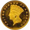 Image 1 : 1866 Gold Dollar MS68 PL (NGC) CAC