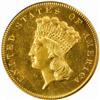 Image 1 : 1860 Three-Dollar Gold Piece PR64 (PCGS)