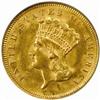 Image 1 : 1878 $3 Gold Piece Unc Details-Scratched (NCS)