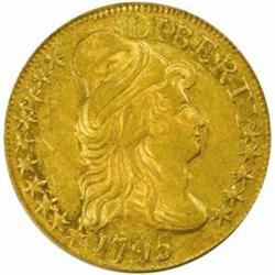 1795 Capped Bust Right Half Eagle. AU55 (PCGS)