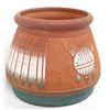 Image 4 : Native American Navajo Etched Pottery Jar