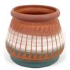 Image 6 : Native American Navajo Etched Pottery Jar