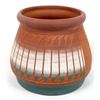Image 7 : Native American Navajo Etched Pottery Jar